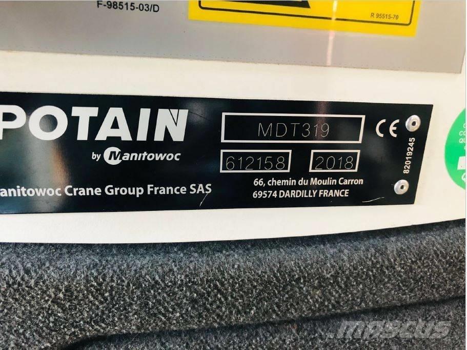 Potain MDT 319 Macarale turn