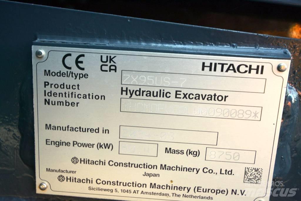 Hitachi ZX 95 US-7 Excavatoare 7t - 12t