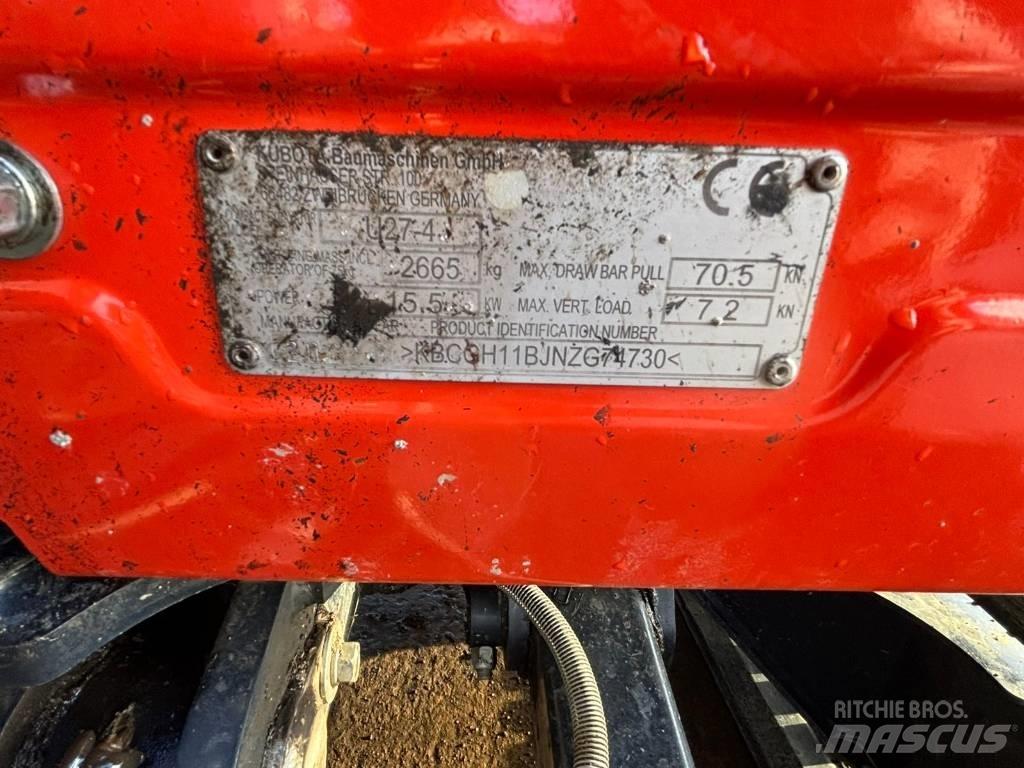 Kubota U 27-4 Mini excavatoare < 7t