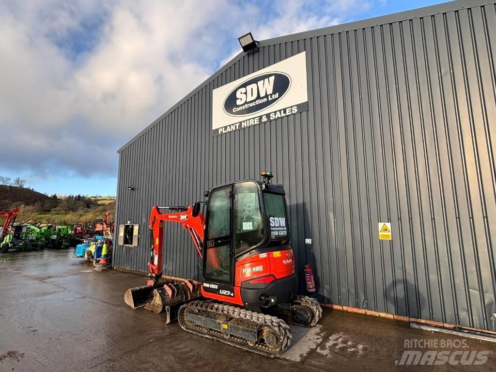 Kubota U 27-4 Mini excavatoare < 7t