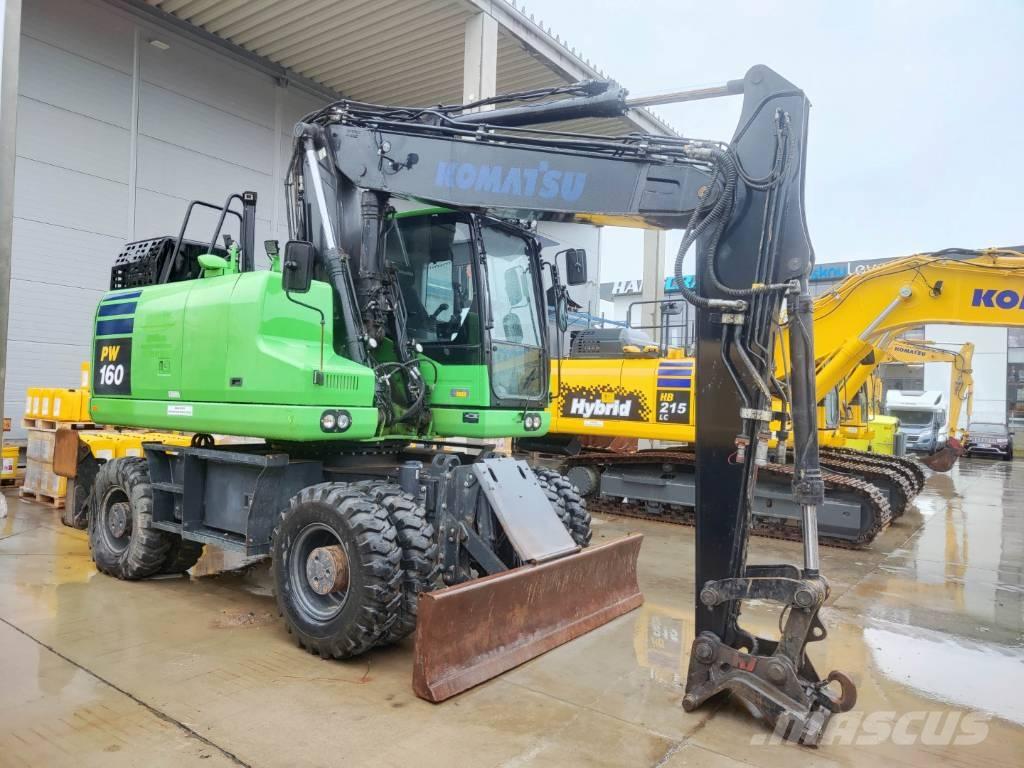 Komatsu PW 160-11 Excavatoare cu roti