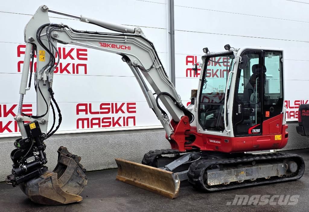 Takeuchi TB 260 Mini excavatoare < 7t