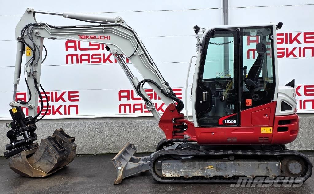 Takeuchi TB 260 Mini excavatoare < 7t