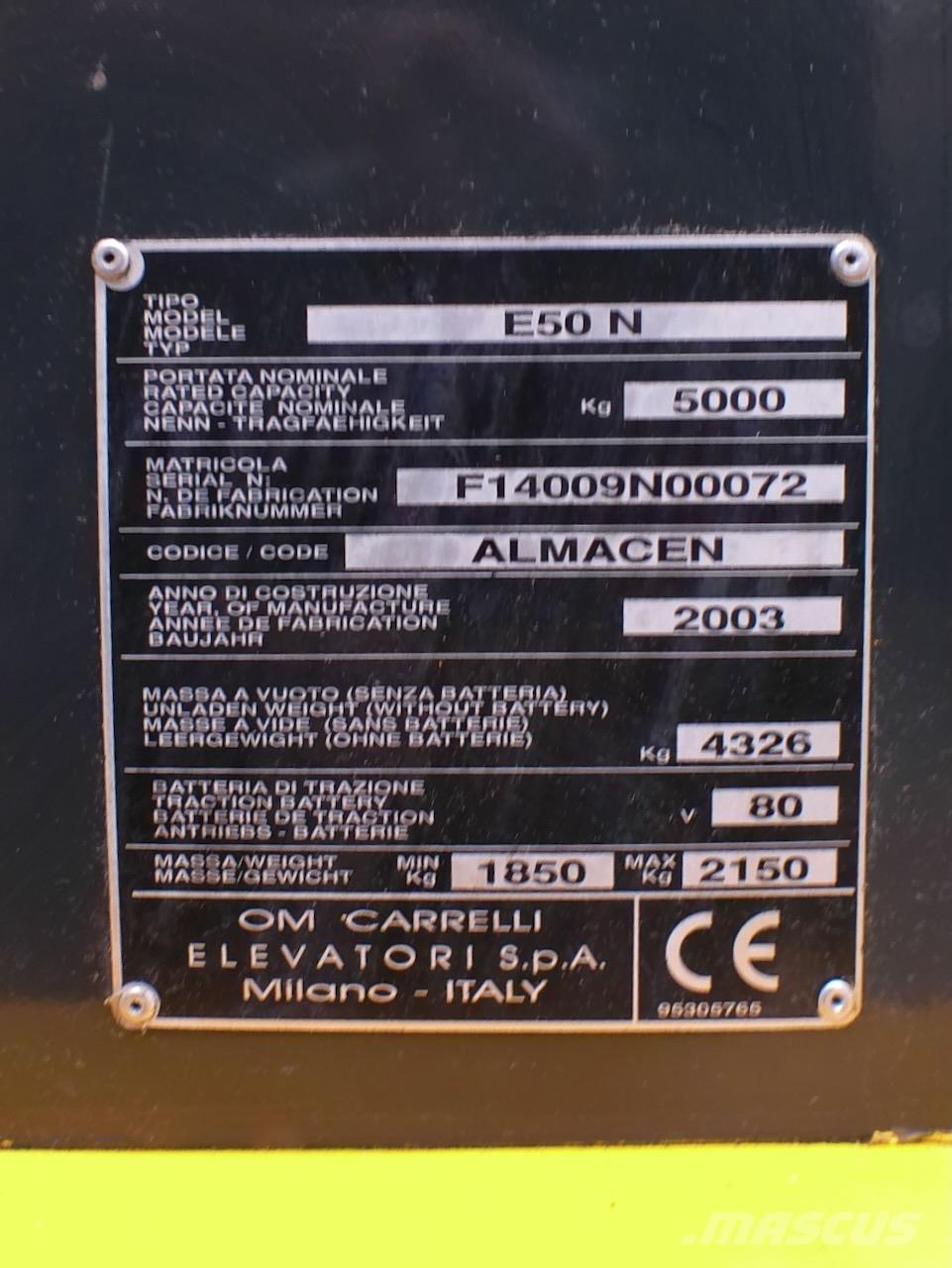 OM E50N Stivuitor electric