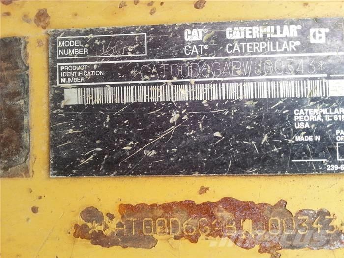 CAT D 6 G Buldozere pe senile