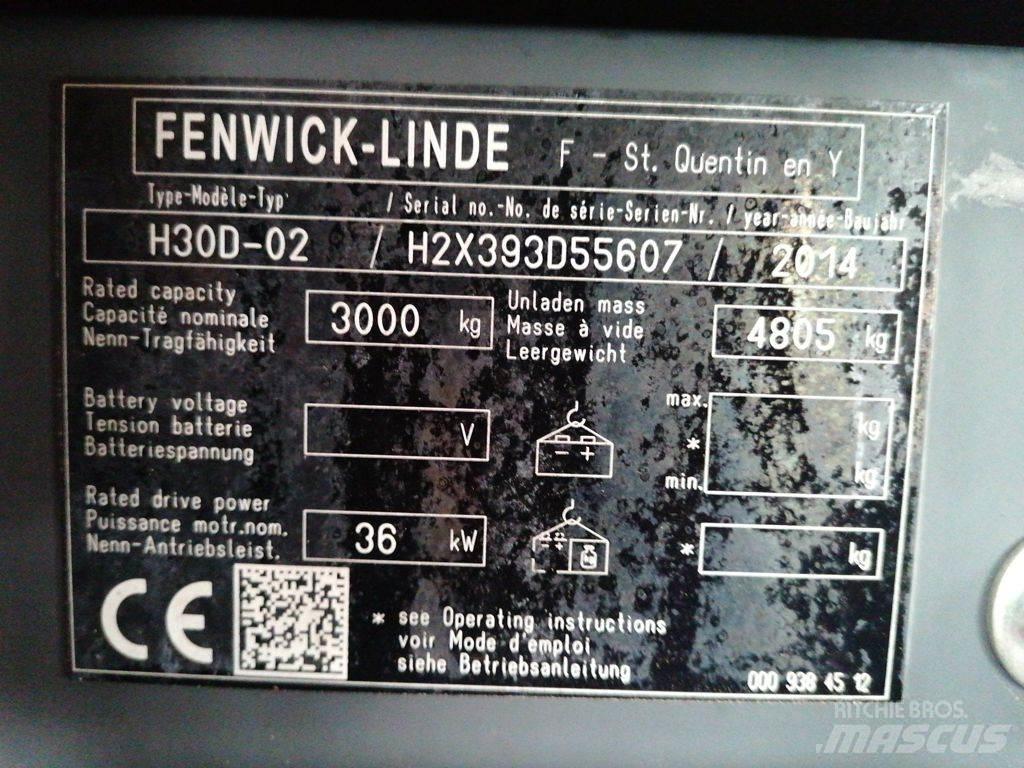 Linde H30D-02 Stivuitor diesel