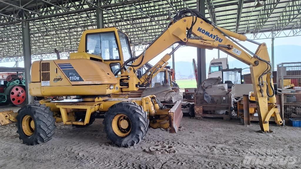 Komatsu PW 110 Excavatoare cu roti