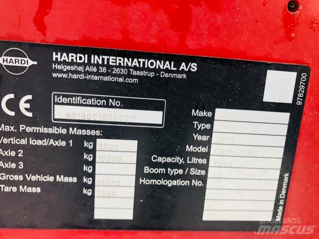 Hardi Commander 7000 Tractoare agricole sprayers