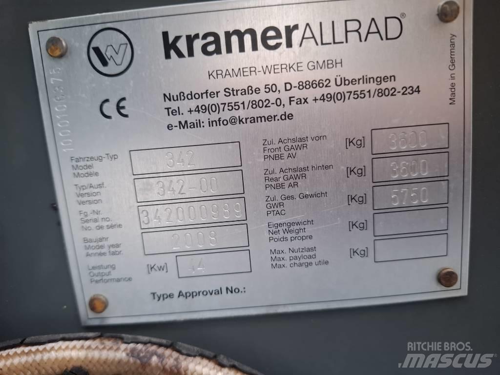 Kramer 380 Incarcator pe pneuri