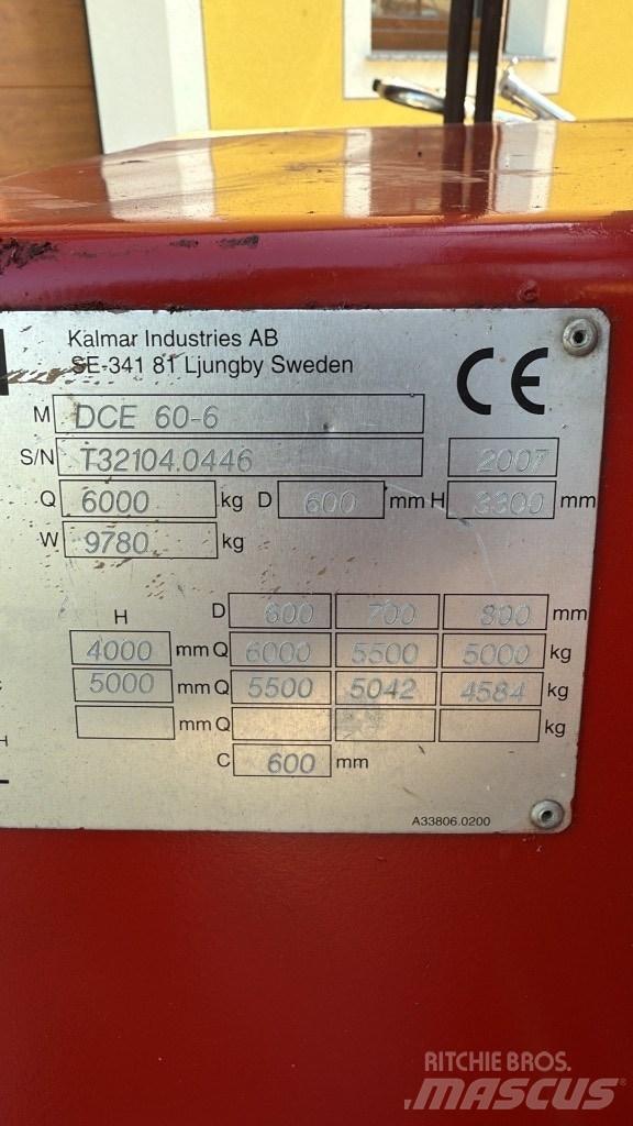 Kalmar DCE 60-6 Stivuitor diesel