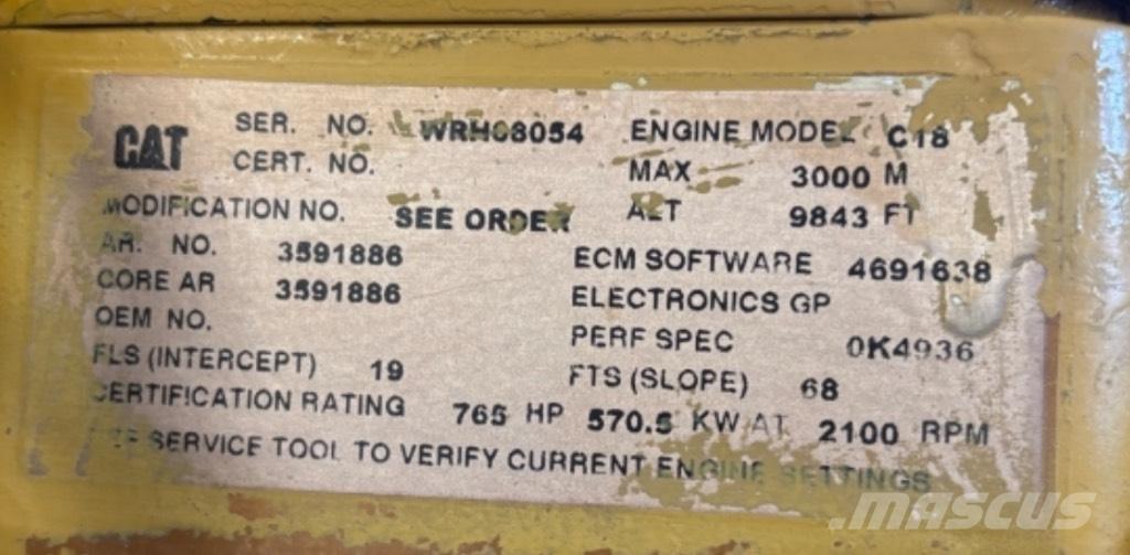 CAT C 18 Utilaje construcții - Altele