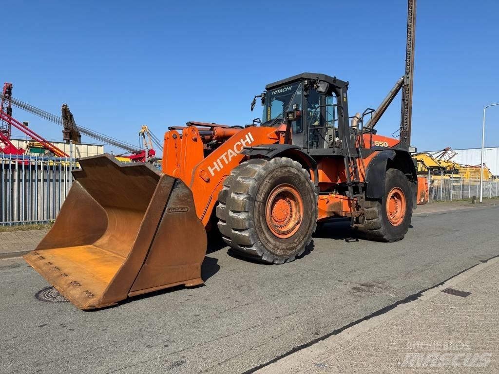 Hitachi ZW 550-6 Incarcator pe pneuri