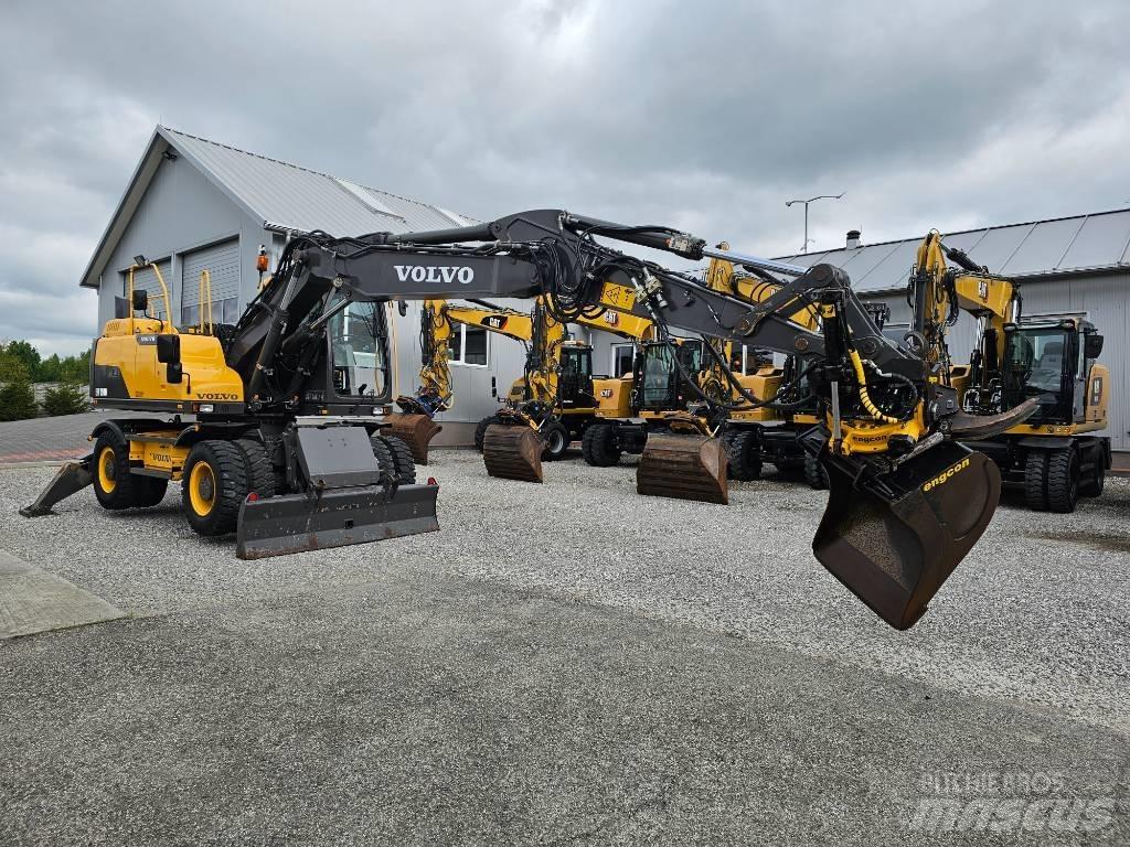 Volvo EW 160 D Excavatoare cu roti