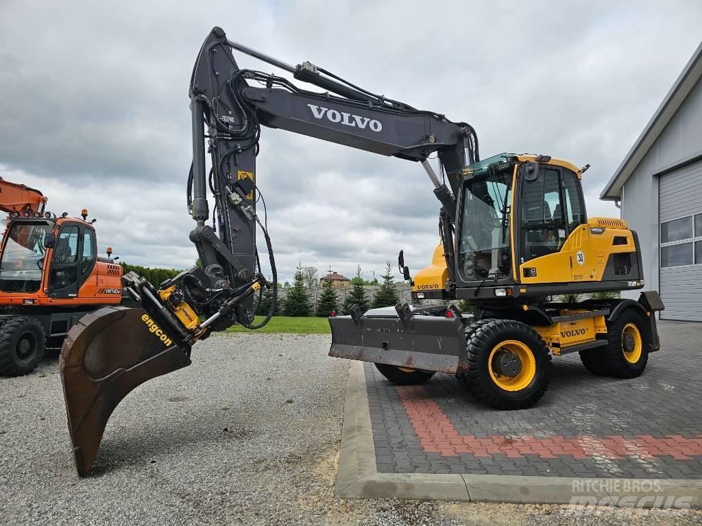 Volvo EW 160 D Excavatoare cu roti