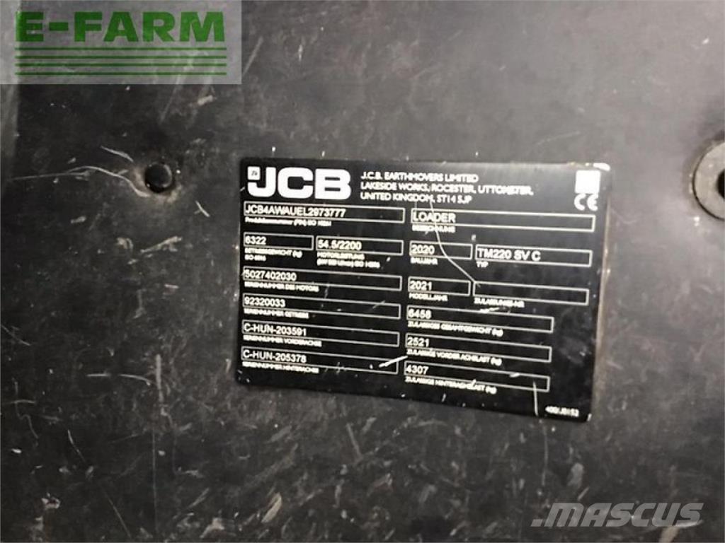 JCB tm 220 Manipulatoare agricole