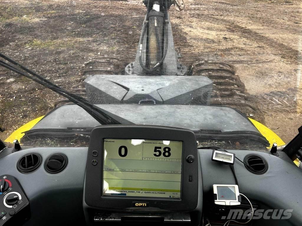 Ponsse Ergo 6W Combine forestiere