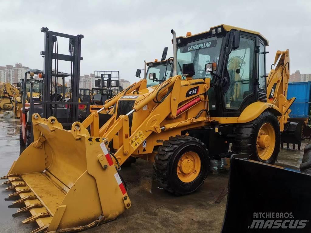 CAT 416f Buldoexcavatoare