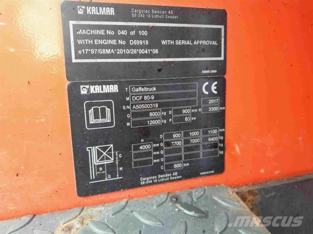 Kalmar DCF80-9 Stivuitor diesel