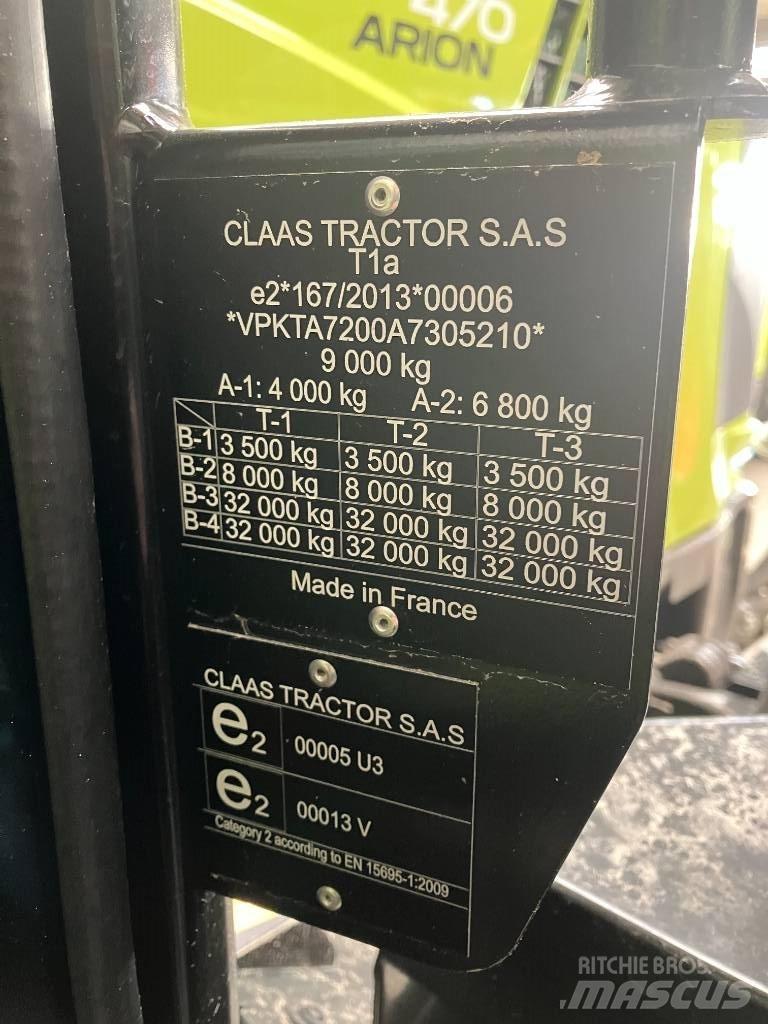 Claas Arion 470 Tractoare
