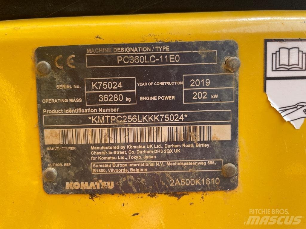 Komatsu PC 360 LC-11 Excavatoare pe șenile
