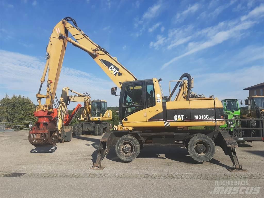 CAT M318C MH Excavatoare cu roti