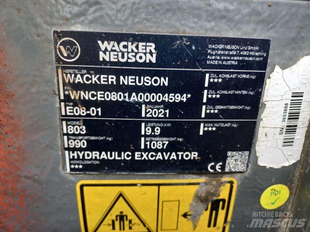 Wacker Neuson 803 Excavatoare pe șenile
