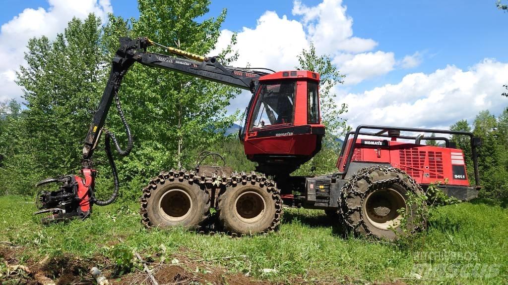 Komatsu 941.1 Combine forestiere