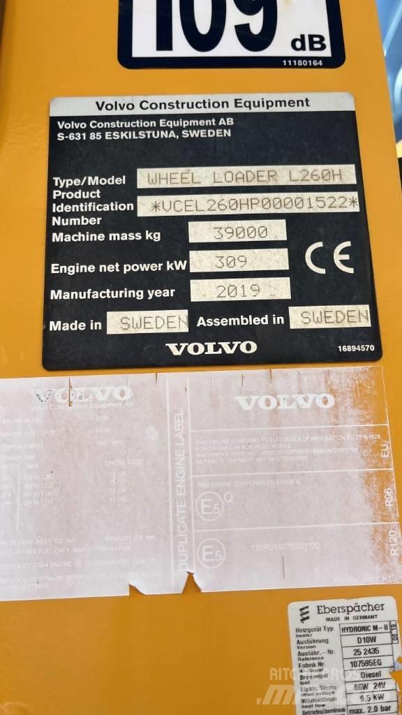Volvo L260H Incarcator pe pneuri