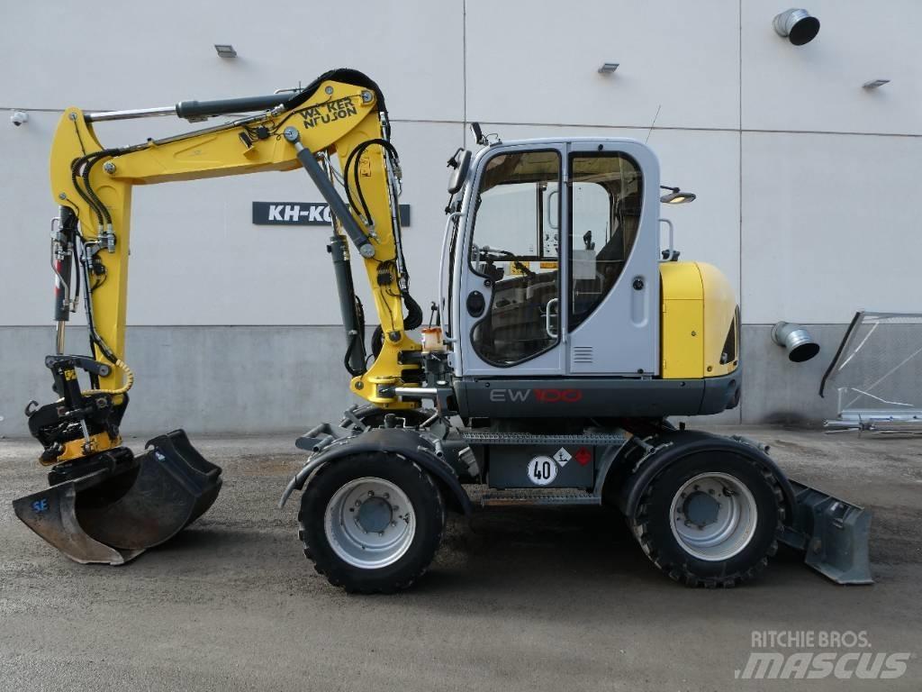 Wacker Neuson EW 100 Excavatoare cu roti