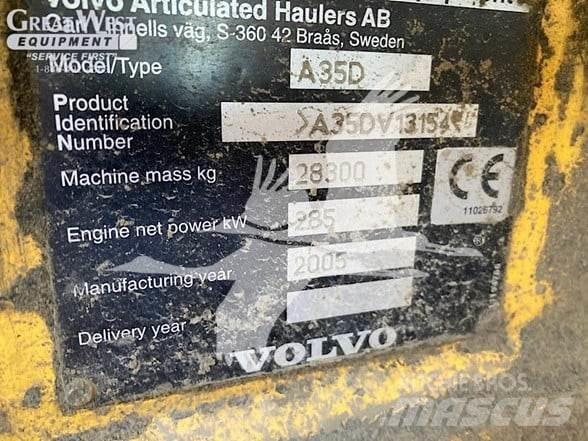 Volvo A35D Transportoare articulate