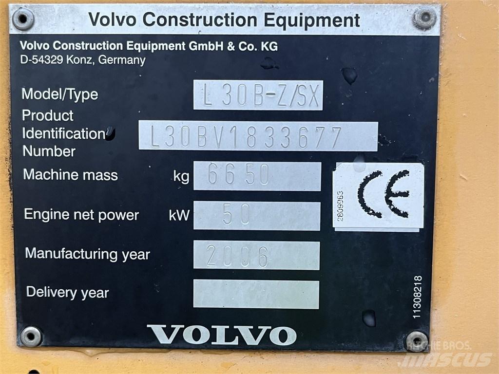 Volvo L 30 B Incarcator pe pneuri