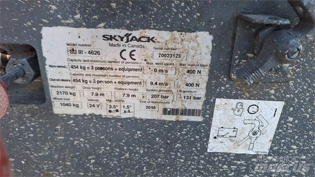 SkyJack SJIII4626 Platforme foarfeca