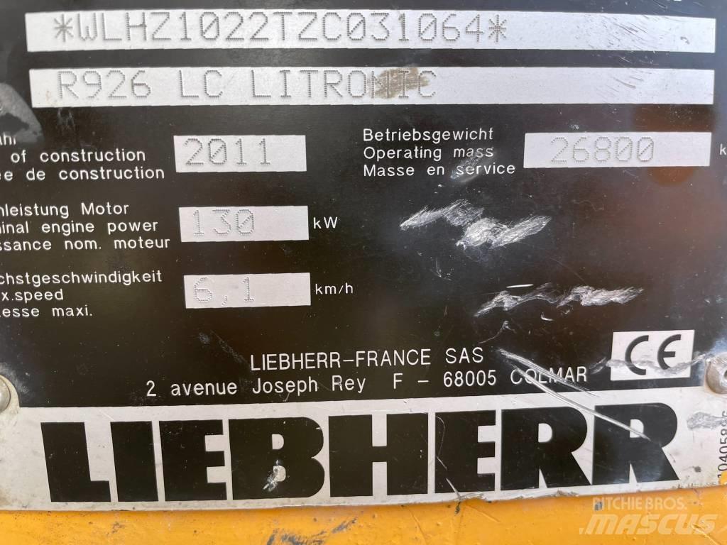 Liebherr R 926 LC Excavatoare pe șenile
