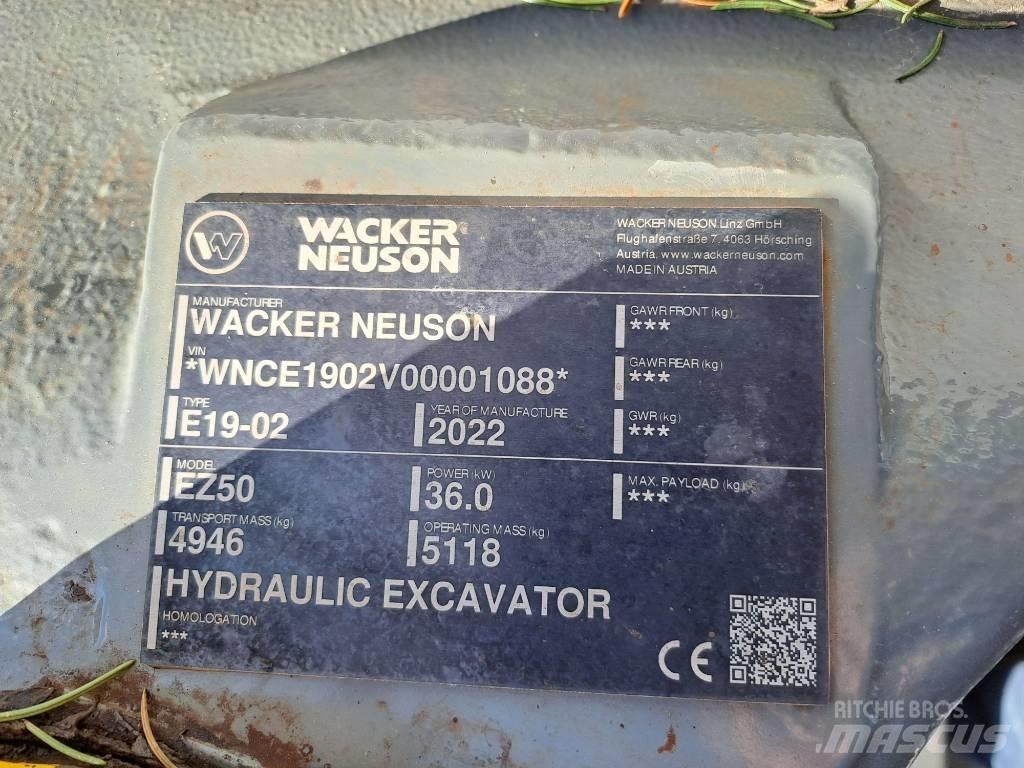 Wacker Neuson EZ50 Excavatoare pe șenile
