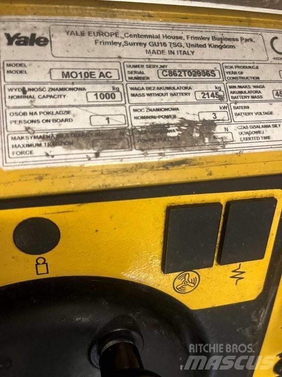 Yale MO 10 E Stivuitoare pentru comisionare(logistica)