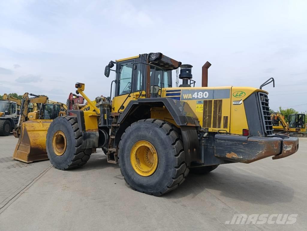 Komatsu WA 480-6 Incarcator pe pneuri