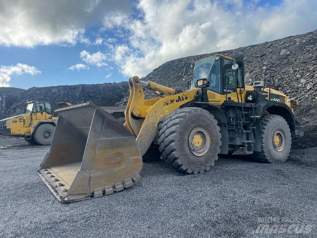 Komatsu WA500 Incarcator pe pneuri