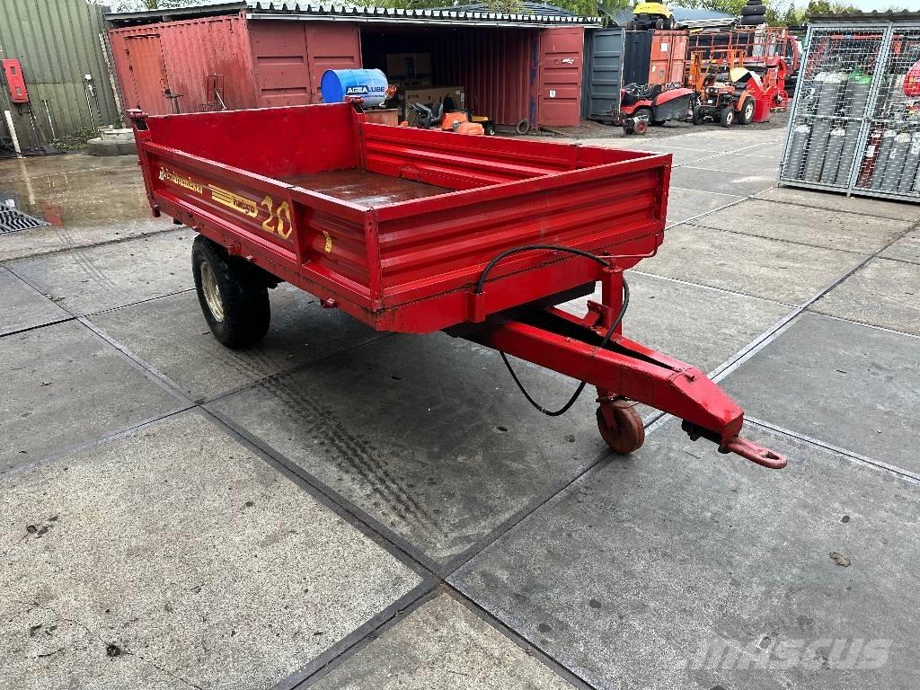  Kiepwagen 4 ton Remorci rabatabile