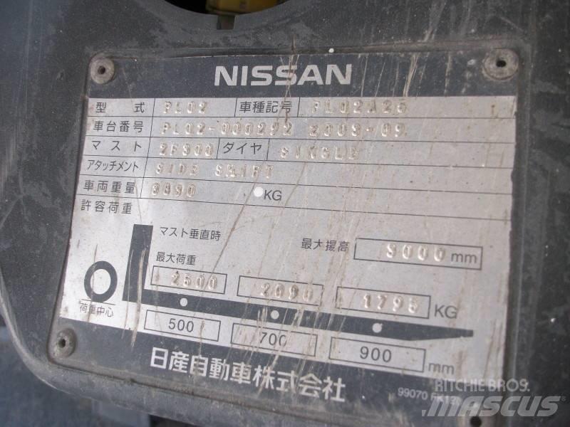 Nissan PL02A25 Stivuitor GPL