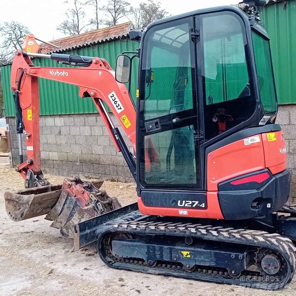 Kubota U 27-4 Mini excavatoare < 7t