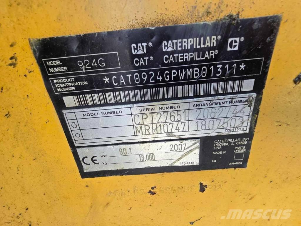 CAT 924 G Incarcator pe pneuri