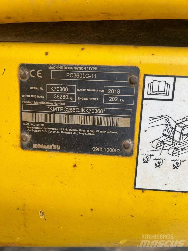 Komatsu PC360LC-11 Excavatoare pe șenile
