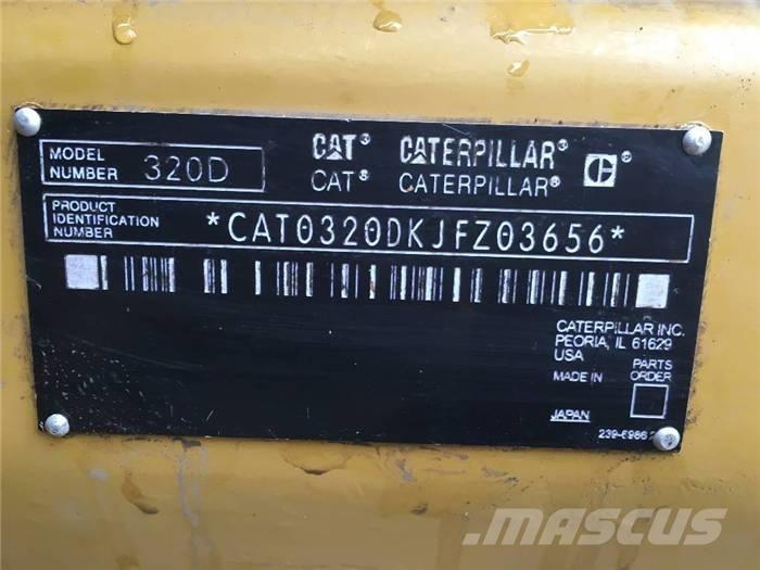 CAT 320 D Excavatoare pe șenile
