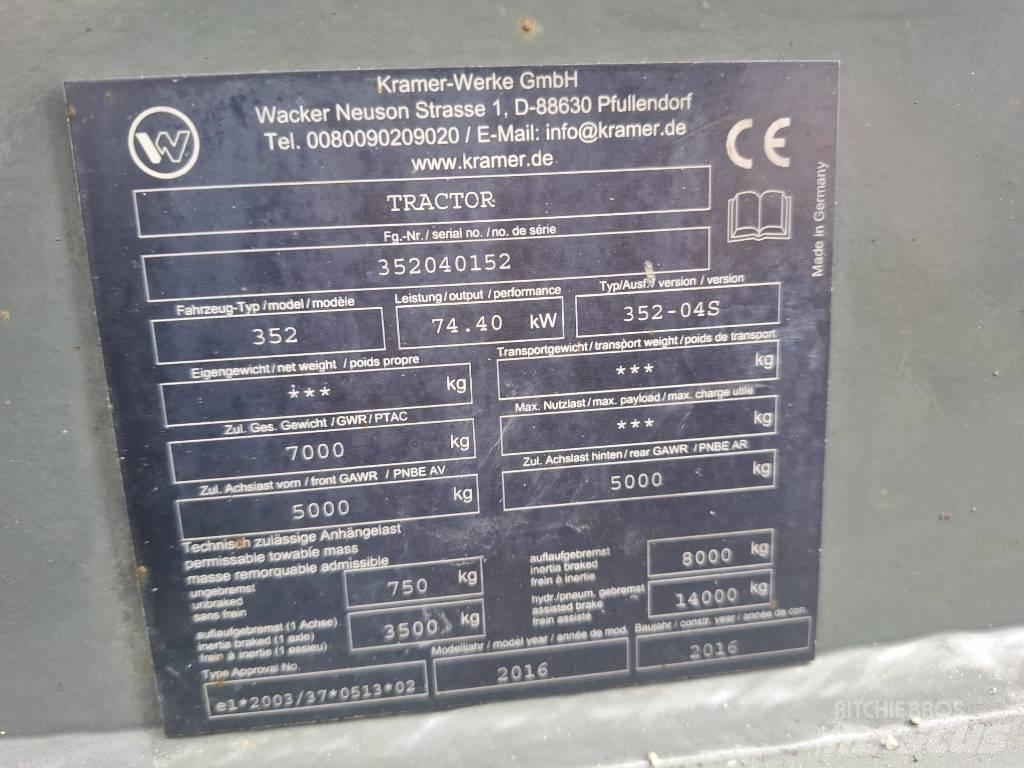 Kramer 8115 Incarcator pe pneuri