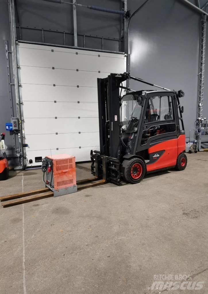 Linde E50HL-01 Stivuitor electric