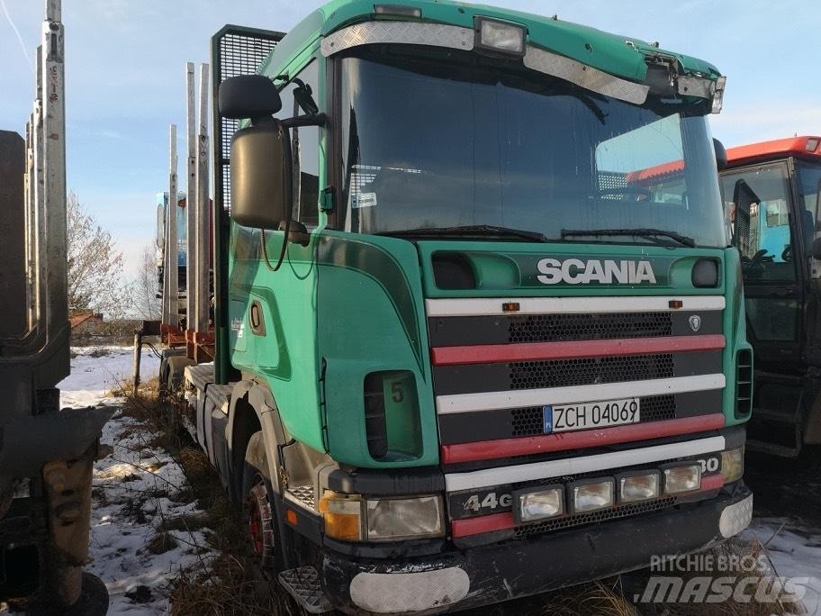 Scania 144 G Camioane cu macara