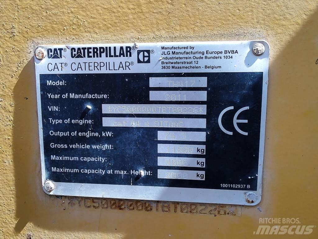 CAT TH 417 Stivuitoare telescopice