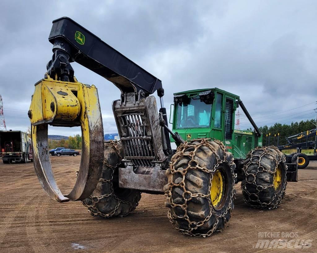 John Deere 748 H Utilaje de manevrarea a bustenilor