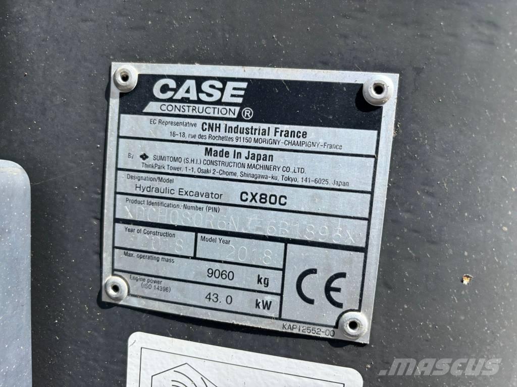 CASE CX 80 C Excavatoare 7t - 12t