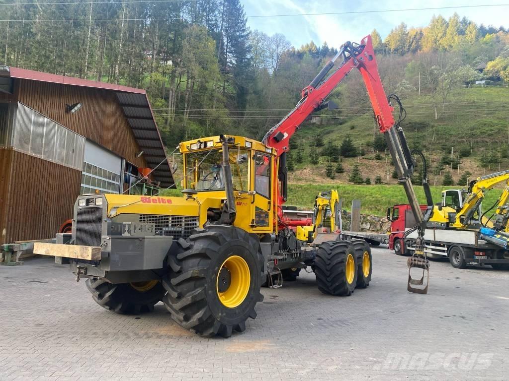 Welte W 210 Utilaje de manevrarea a bustenilor
